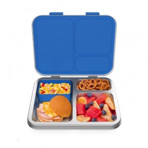 Blue Bentgo Lunch Box Kids' Stainless Steel USA | 594706UTH