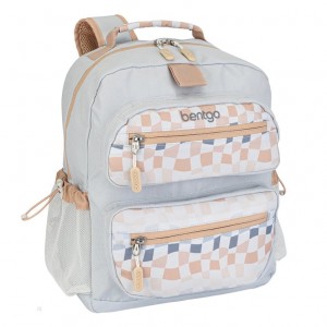 Checker Gradient Bentgo Whimsy & Wonder Kids' Backpack USA | 195786ERX