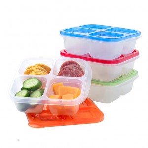 Classic Bentgo Easyboxes 4-Compartment 8-Piece Set Adults Snack Container USA | 619732JOS