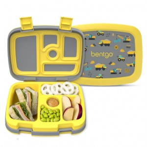 Construction Trucks Bentgo Prints Kids' Lunch Box USA | 284306GOD