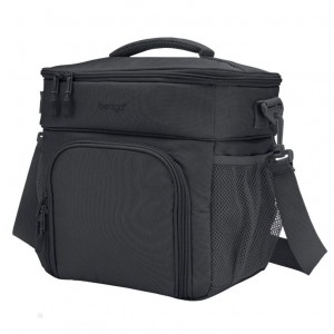 Dark Grey Bentgo Prep Deluxe Multimeal Adults Lunch Bag USA | 736952DGA