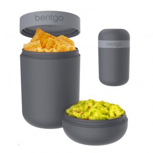 Dark Grey Bentgo Snack Cup Adults Snack Container USA | 461329NRB