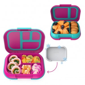 Fuchsia / Turquoise Bentgo Chill Lunch Kids' Snack Box USA | 325497YLV