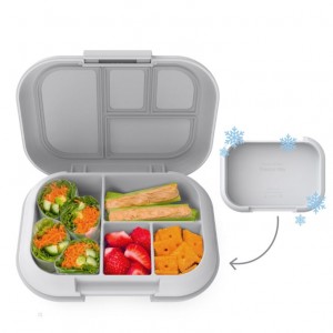 Grey Bentgo Chill (2-Pack) Kids' Lunch Box USA | 579861CTM