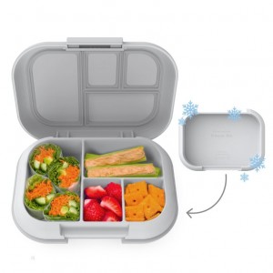 Grey Bentgo Chill Kids' Lunch Box USA | 108726RAZ