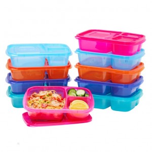 Jewel Brights Bentgo Easyboxes 3-Compartment 8-Piece Set Adults Food Containers USA | 289401JXT