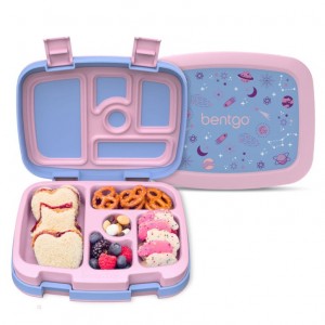 Lavender Bentgo Prints Kids' Lunch Box USA | 306592LOH