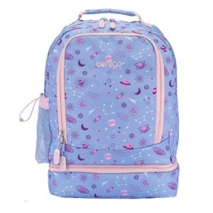 Lavender Bentgo Prints Lunch Bag Kids' 2-in-1 Backpack USA | 547328GCA