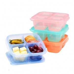 Pastels Bentgo Easyboxes 4-Compartment 8-Piece Set Adults Snack Container USA | 286740VWP