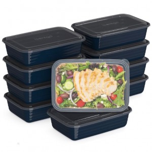 Pink Bentgo Prep 1-Compartment Adults Meal Prep Containers USA | 582071AYJ