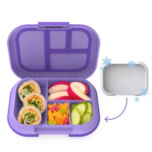 Purple Bentgo Chill (2-Pack) Kids' Lunch Box USA | 567081CBG