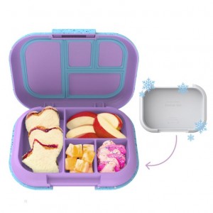 Purple Bentgo Chill Kids' Lunch Box USA | 706812KEP