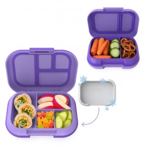 Purple Bentgo Chill Lunch Kids' Snack Box USA | 065384KVO