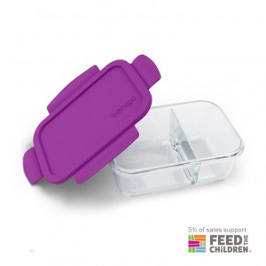 Purple Bentgo Glass Adults Snack Container USA | 571602VQJ