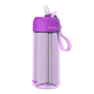 Purple Bentgo Kids' Water Bottle USA | 506279PWN