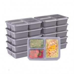 Purple Bentgo Prep 3-Compartment Adults Meal Prep Containers USA | 403851AXI