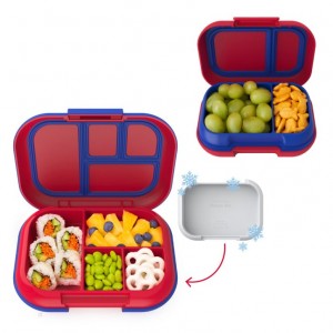 Red / Royal Bentgo Chill Lunch Kids' Snack Box USA | 285104DXQ