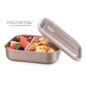 Rose Gold Bentgo MicroSteel Adults Lunch Box USA | 089627TUN