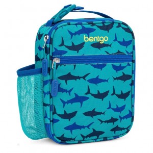 Sharks Bentgo Insulated Lunch Tote Kids' Lunch Box USA | 920168TXE