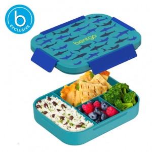 Sharks Bentgo Snap & Go Kids' Lunch Box USA | 871625BEA