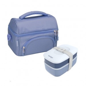 Slate Bentgo Classic Lunch Box & Deluxe Bag Adults Lunch Set USA | 059123ABU