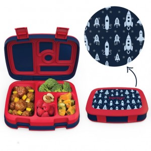 Space Rockets Bentgo Prints Kids' Lunch Box USA | 390614ENJ