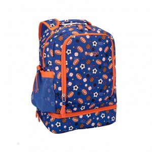 Sports Bentgo Prints Lunch Bag Kids' 2-in-1 Backpack USA | 274908JTP