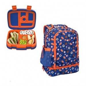 Sports Bentgo Prints Lunch Box Kids' Backpack USA | 326840ONX