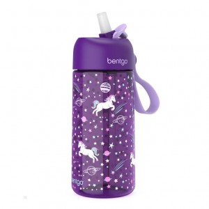 Unicorn Bentgo Kids' Water Bottle USA | 194306MLJ