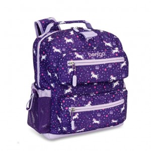 Unicorn Bentgo Prints Kids' Backpack USA | 718243FSN