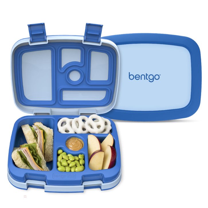 Blue Bentgo 2-Pack Kids\' Lunch Box USA | 016538UNQ