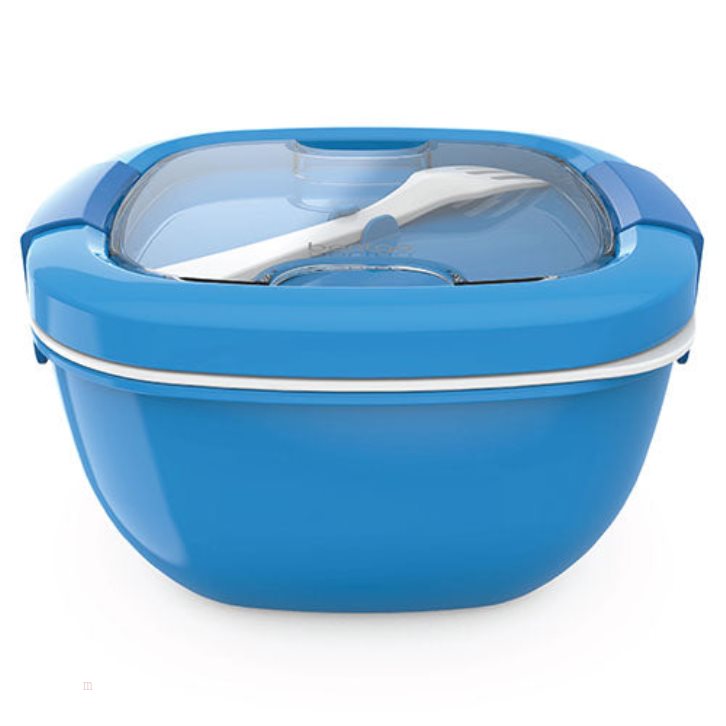 Blue Bentgo All-in-One Adults Salad Container USA | 931458NXA