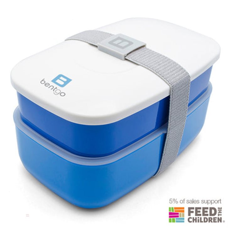 Blue Bentgo Classic Adults Lunch Box USA | 360925MHZ