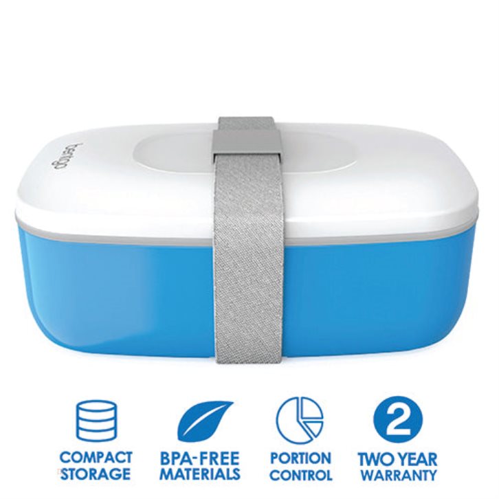 Blue Bentgo Classic Adults Lunch Box USA | 360925MHZ