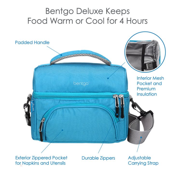 Blue Bentgo Deluxe Adults Lunch Bag USA | 325940ZXG