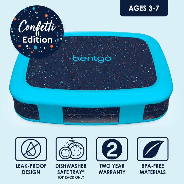 Blue Bentgo Kids' Lunch Box USA | 327684SUT