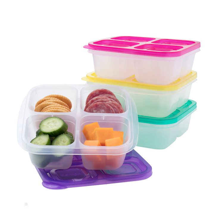 Brights Bentgo Easyboxes 4-Compartment 8-Piece Set Adults Snack Container USA | 864209LOJ