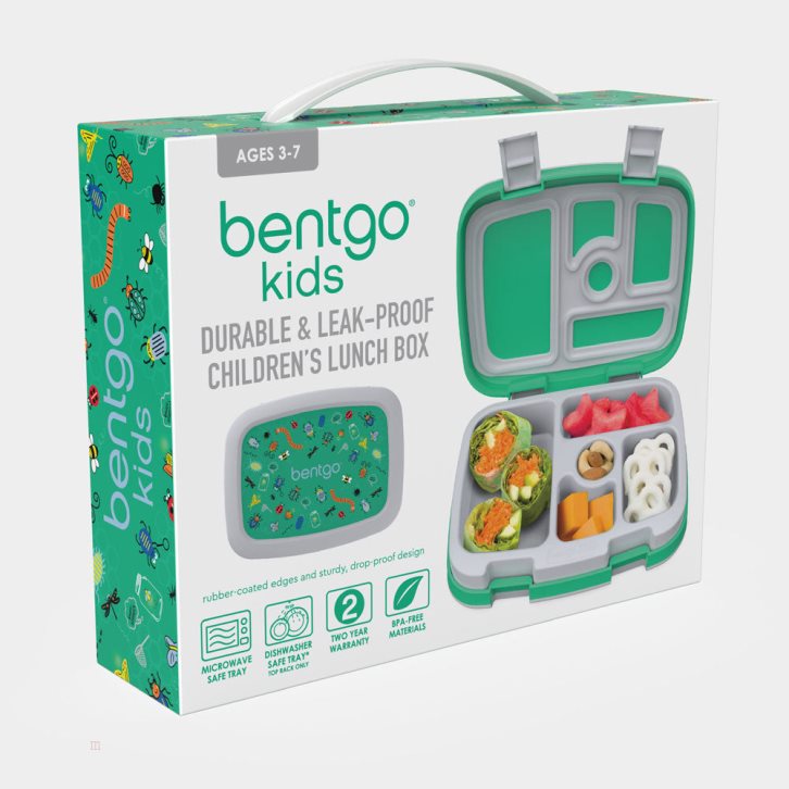 Bug Buddies Bentgo Prints Kids' Lunch Box USA | 034961KTO