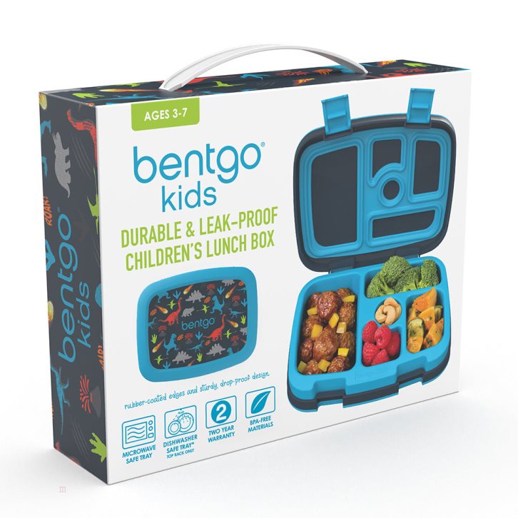 Dinosaur Bentgo Prints Kids' Lunch Box USA | 865104FGO