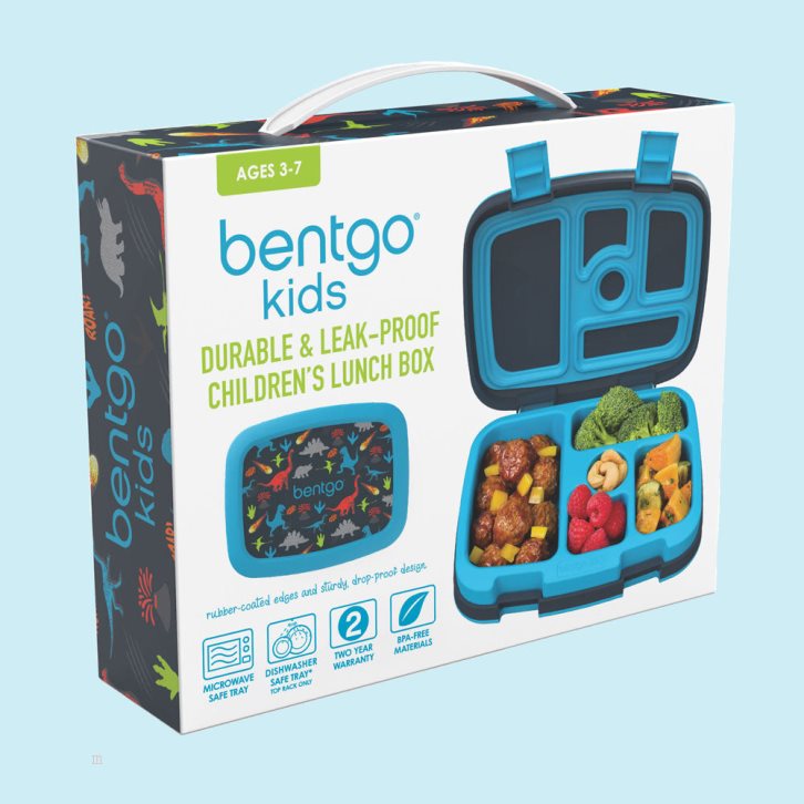 Dinosaur Bentgo Prints Kids' Lunch Box USA | 865104FGO