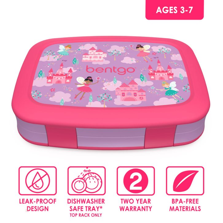 Fairies Bentgo Prints Lunch Box, Lunch Bag, & Ice Packs Kids' Lunch Set USA | 204517DNL