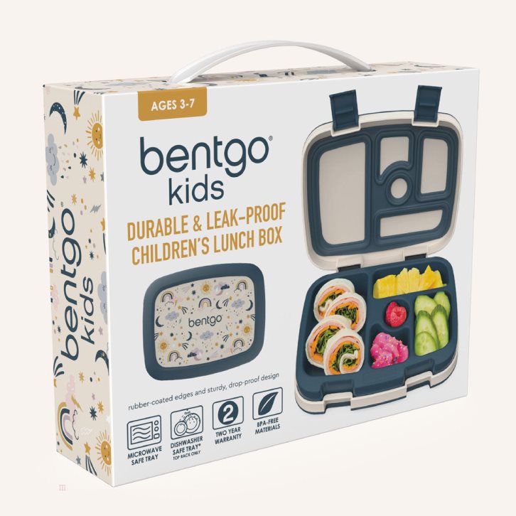 Friendly Skies Bentgo Prints Kids' Lunch Box USA | 978542XUF