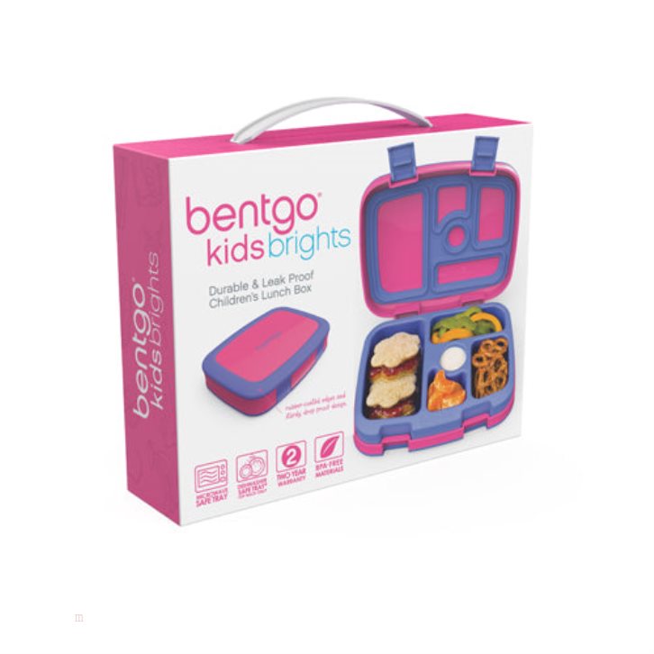 Fuchsia Bentgo Kids' Lunch Box USA | 623798JPK