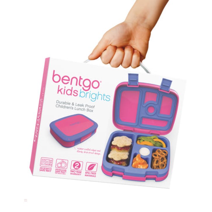 Fuchsia Bentgo Kids' Lunch Box USA | 623798JPK