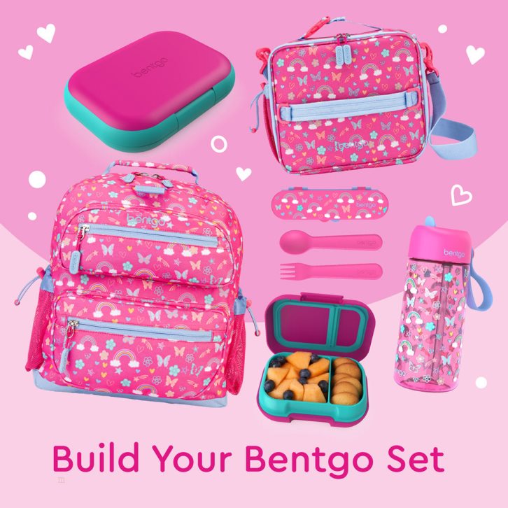 Fuchsia / Turquoise Bentgo Chill Kids' Lunch Box USA | 821546NWX