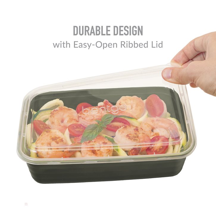 Gold Bentgo Prep 1-Compartment Adults Meal Prep Containers USA | 013528VTC