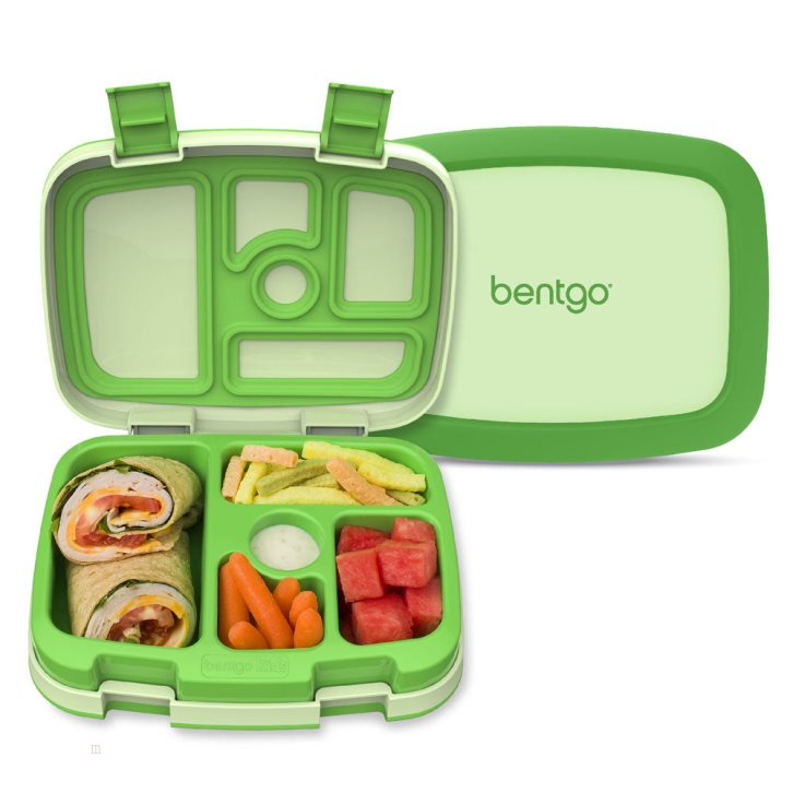 Green Bentgo 2-Pack Kids\' Lunch Box USA | 603817DXB