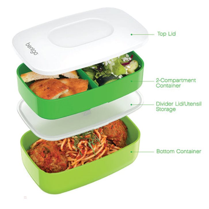 Green Bentgo Classic Adults Lunch Box USA | 845793KTB