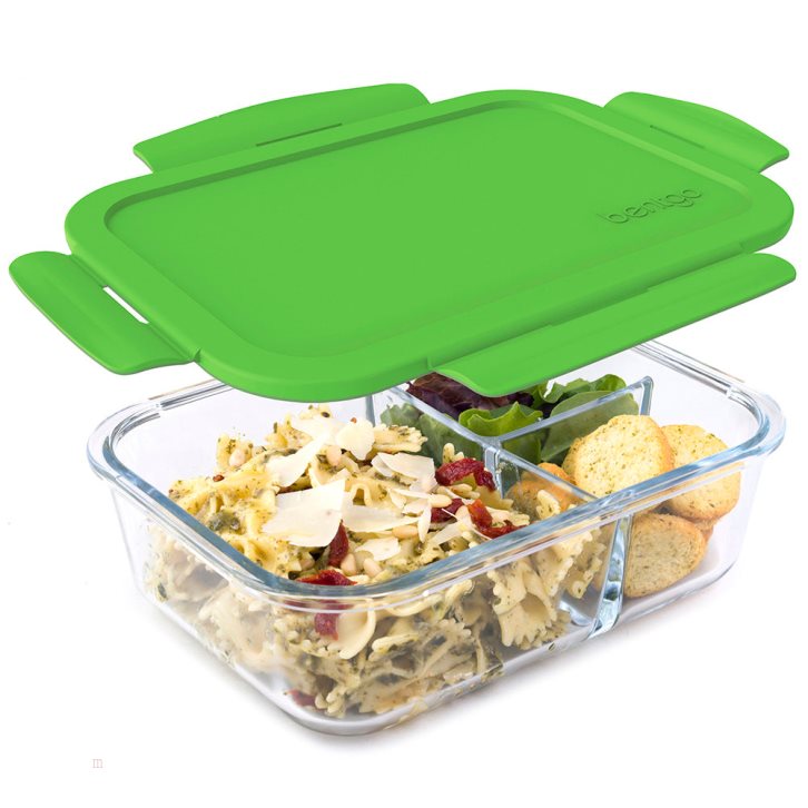 Green Bentgo Glass Adults Lunch Container USA | 094217PGH