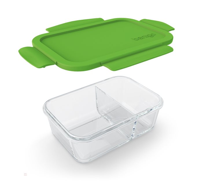 Green Bentgo Glass Adults Snack Container USA | 276305KWX